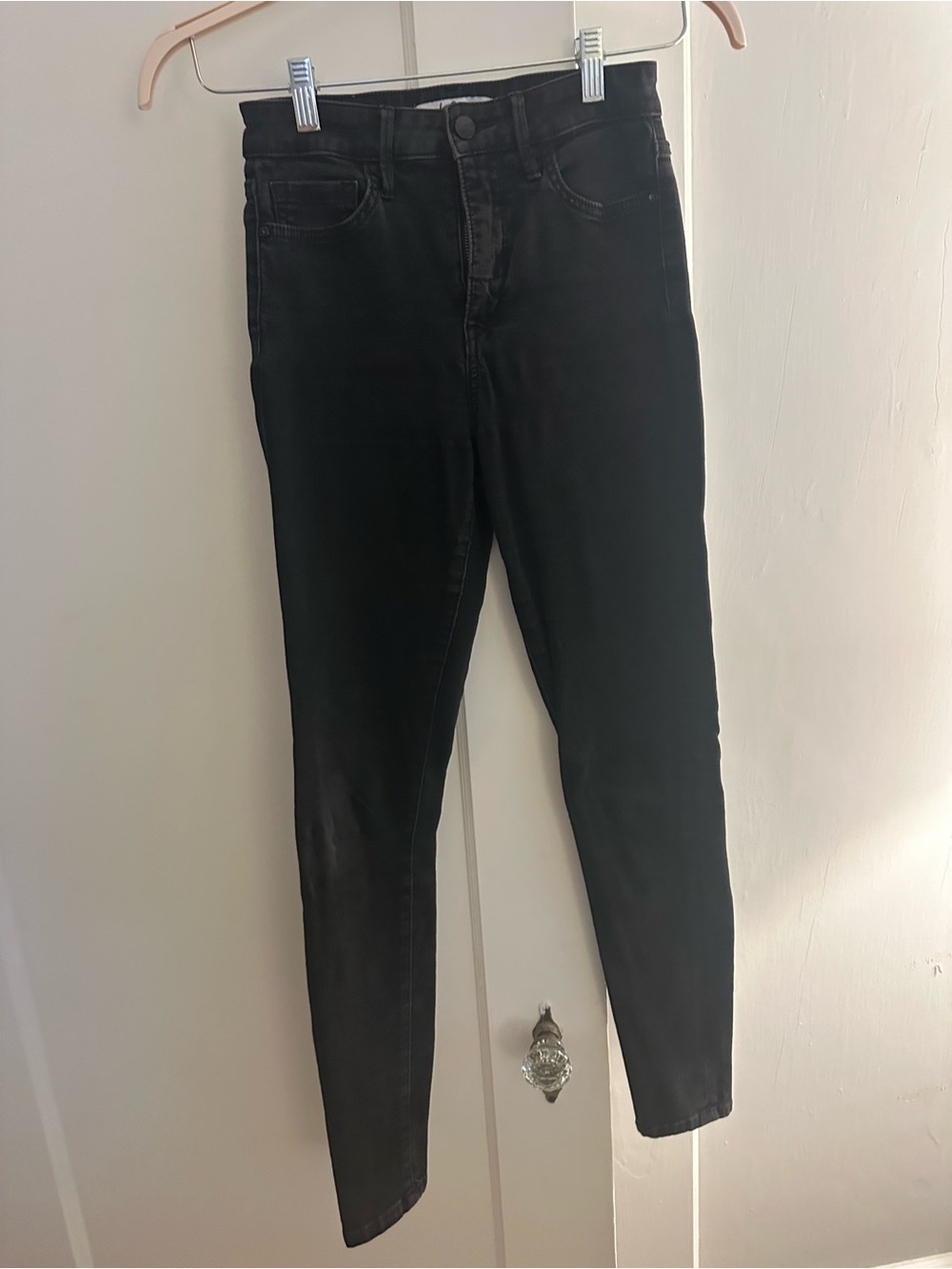 Sam Edelman Black High-Rise Skinny Jeans